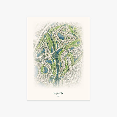 Bayou Club printed artwork