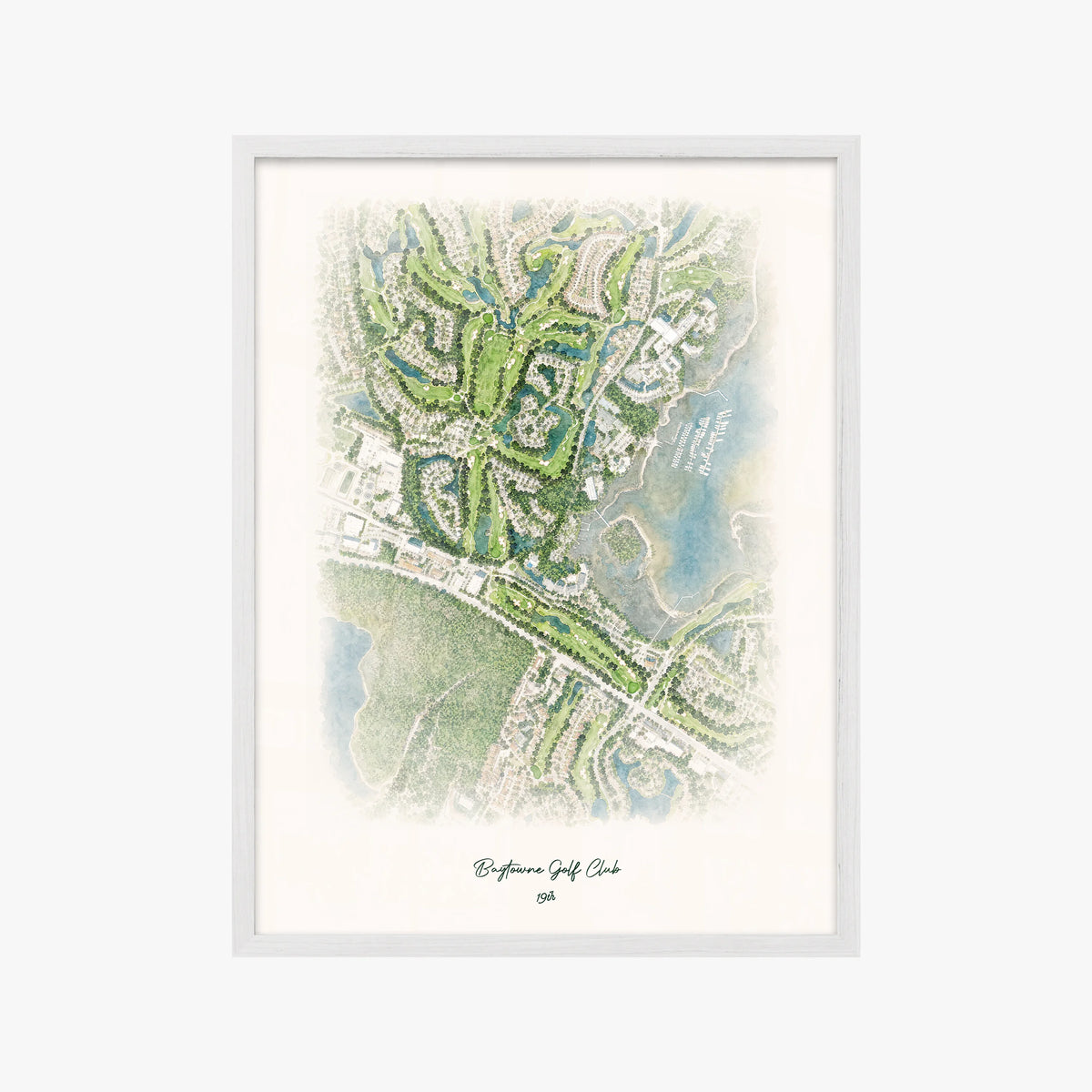 Baytowne Golf Club white frame