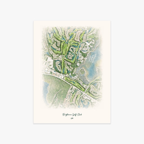 Baytowne Golf Club printed artwork