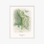 Baytree Golf Course white frame