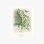 Baytree Golf Course printed artwork