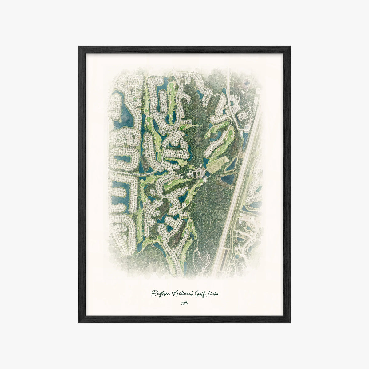 Baytree National Golf Links black frame