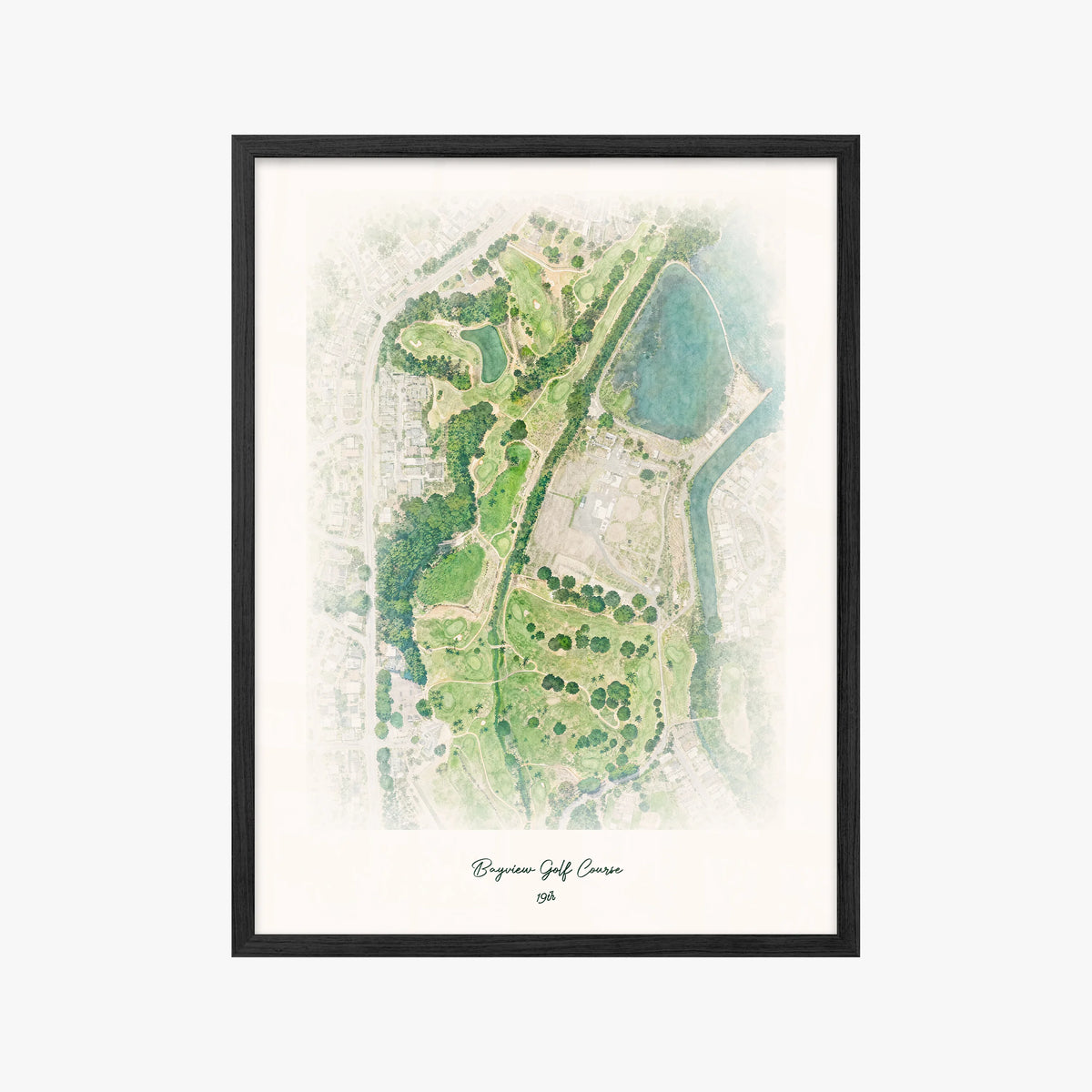 Bayview Golf Course black frame