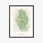 Beachview Golf Club black frame