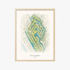 Beachview Golf Club wood frame