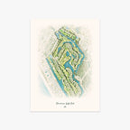 Beachview Golf Club printed artwork