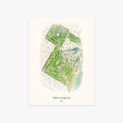 Belleair Country Club printed artwork