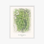 Bennett Valley Golf Course white frame