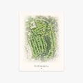 Bennett Valley Golf Course printed artwork