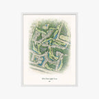 Bent Creek Golf Course white frame
