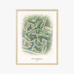 Bent Creek Golf Course wood frame