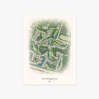 Bent Creek Golf Course printed artwork
