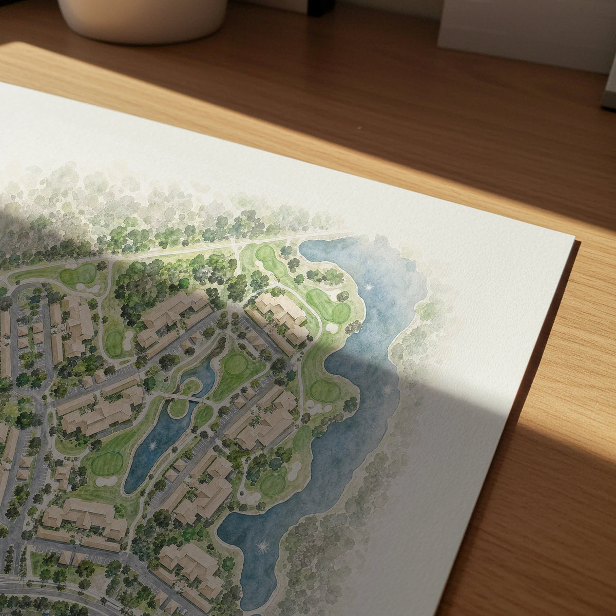 Bentley Village Golf Club mockup 1