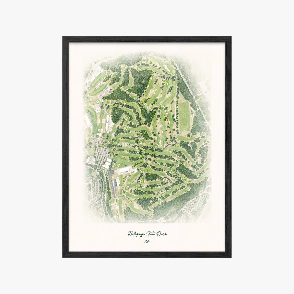 Bethpage State Oark black frame