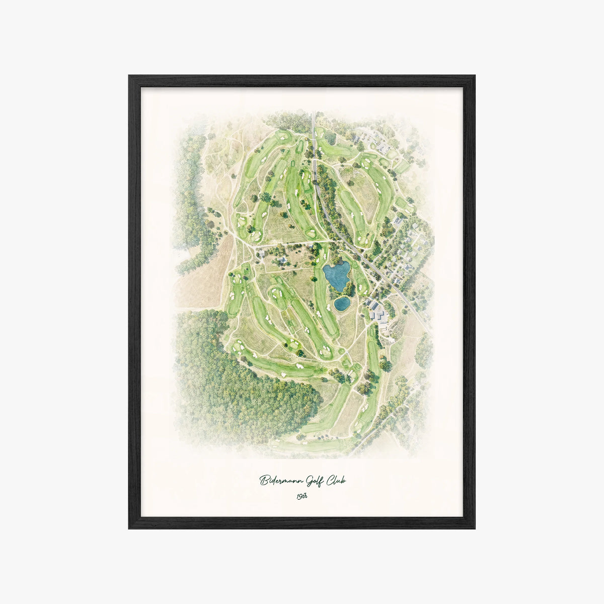 Bidermann Golf Club black frame