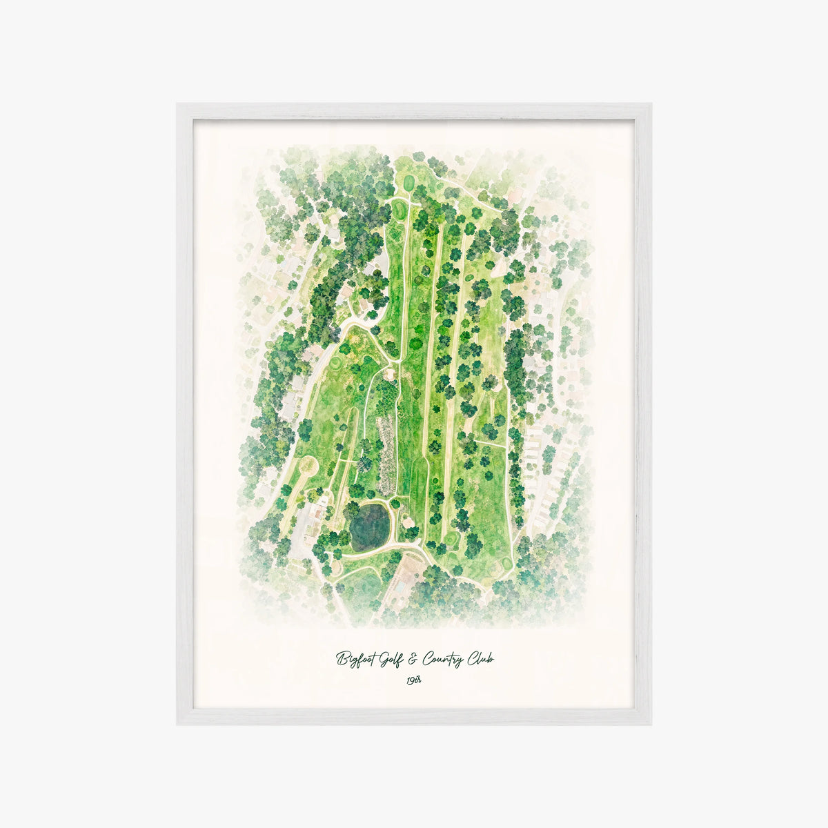 Bigfoot Golf & Country Club white frame