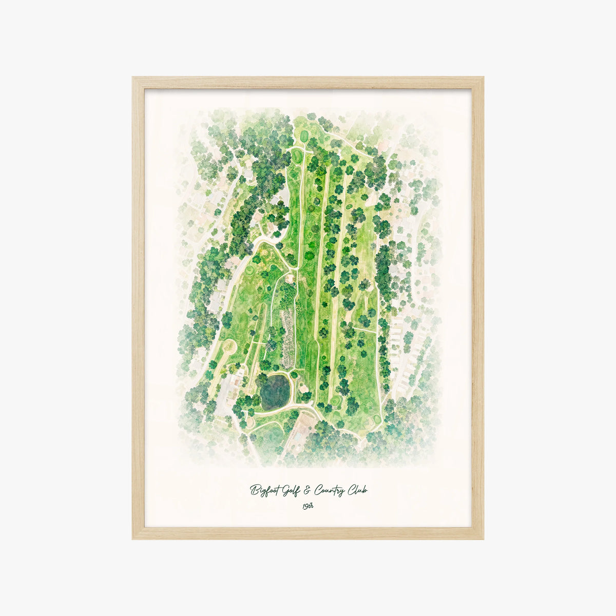 Bigfoot Golf & Country Club wood frame
