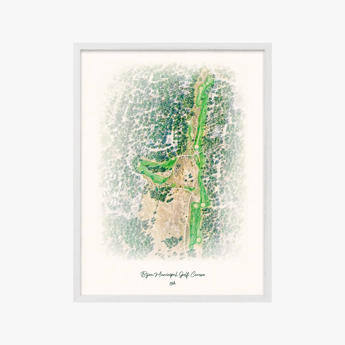 Bijou Municipal Golf Course white frame