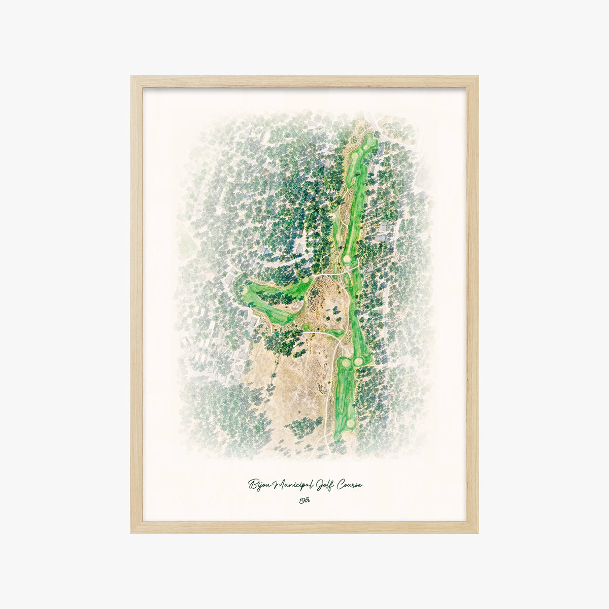 Bijou Municipal Golf Course wood frame
