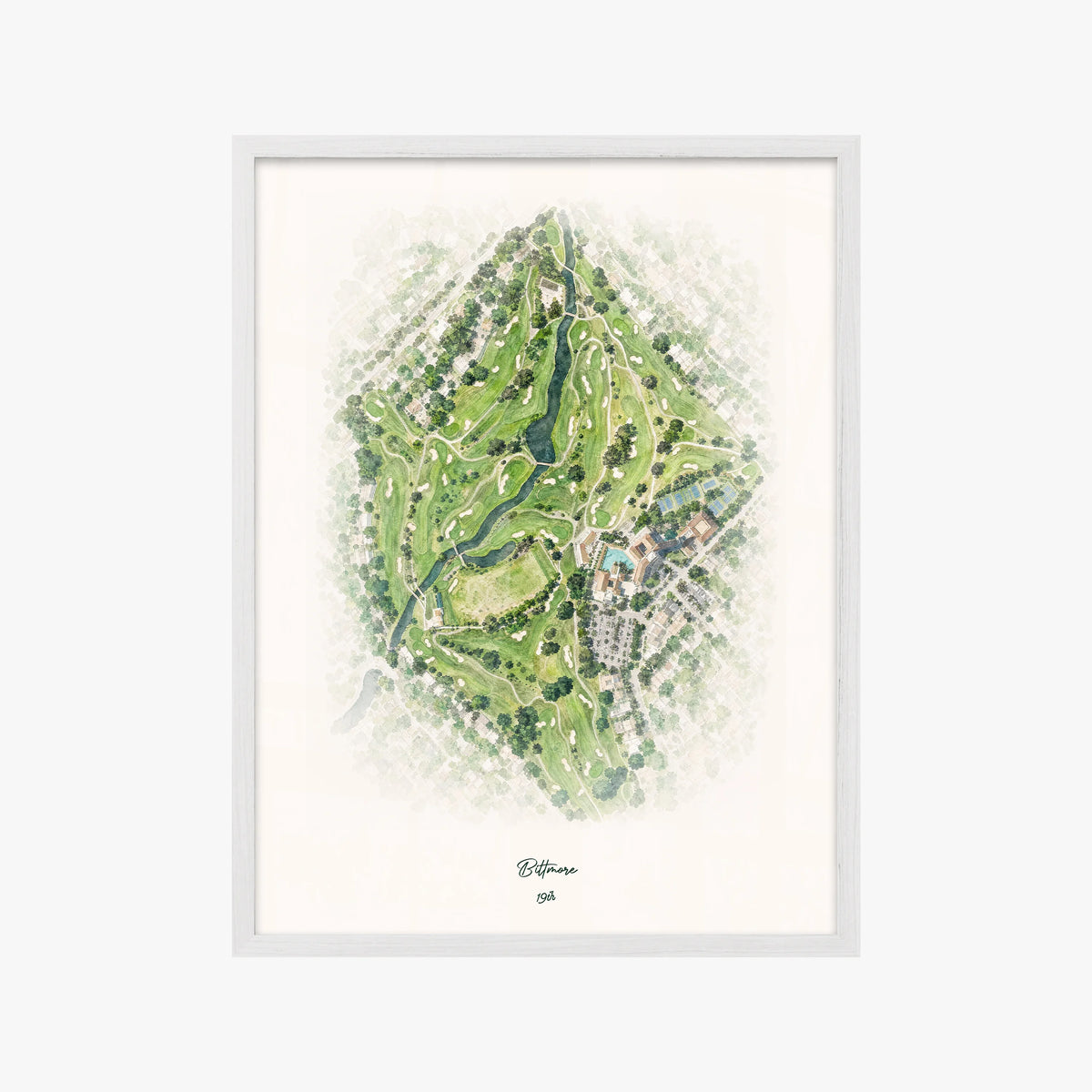 Biltmore white frame