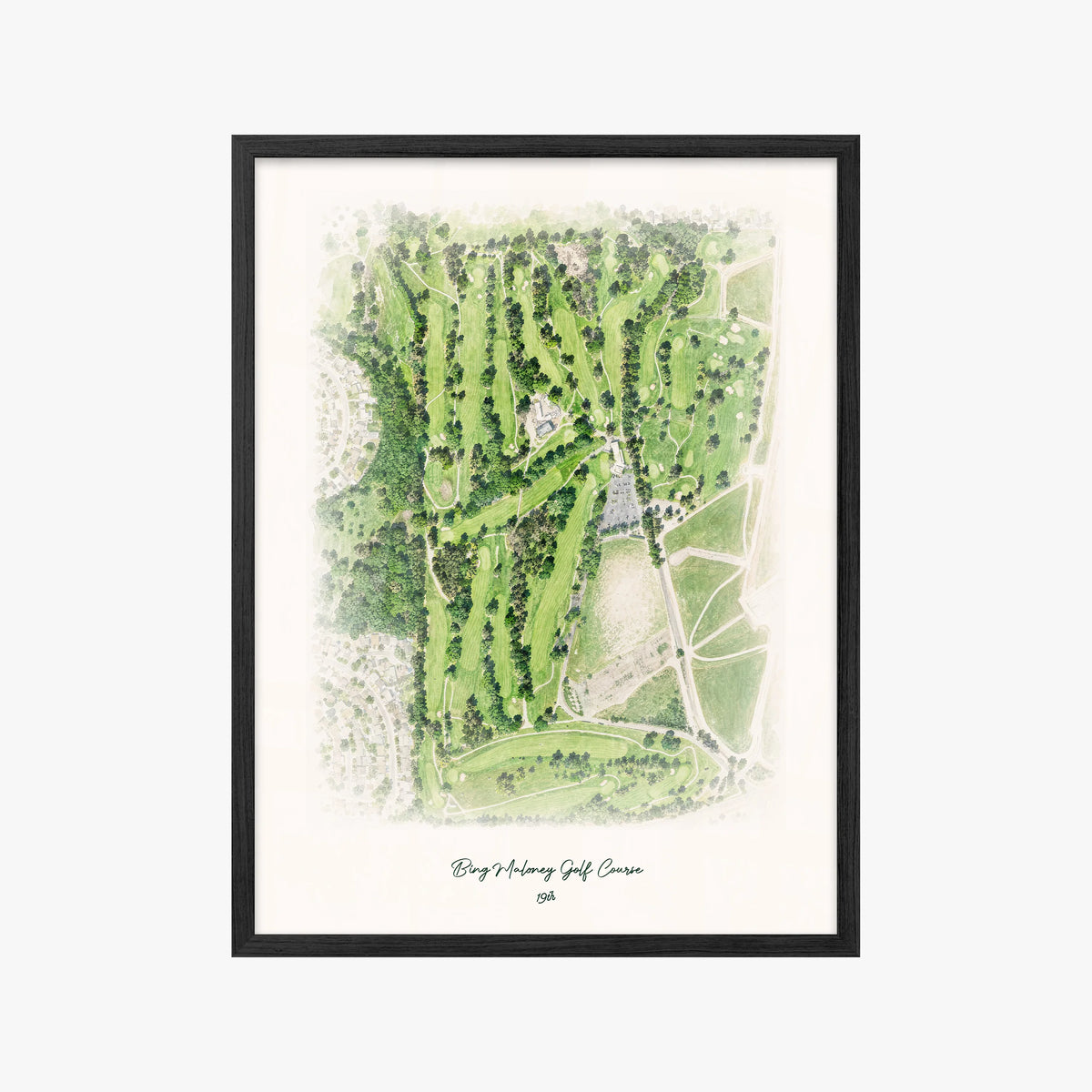 Bing Maloney Golf Course black frame
