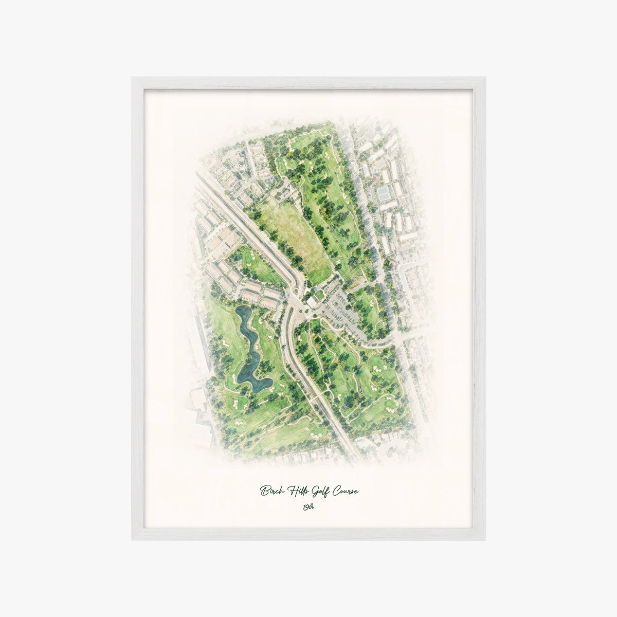 Birch Hills Golf Course white frame