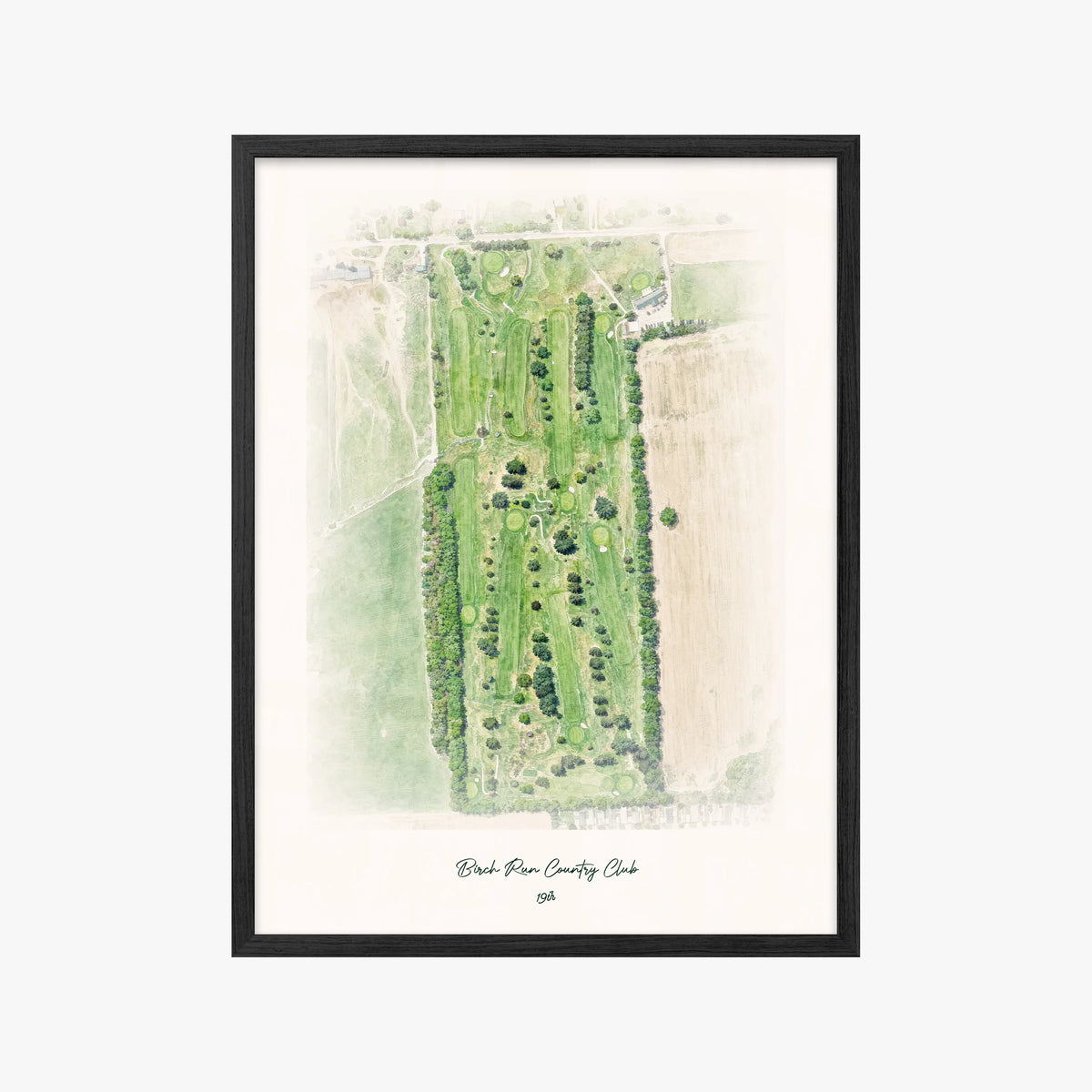 Birch Run Country Club black frame