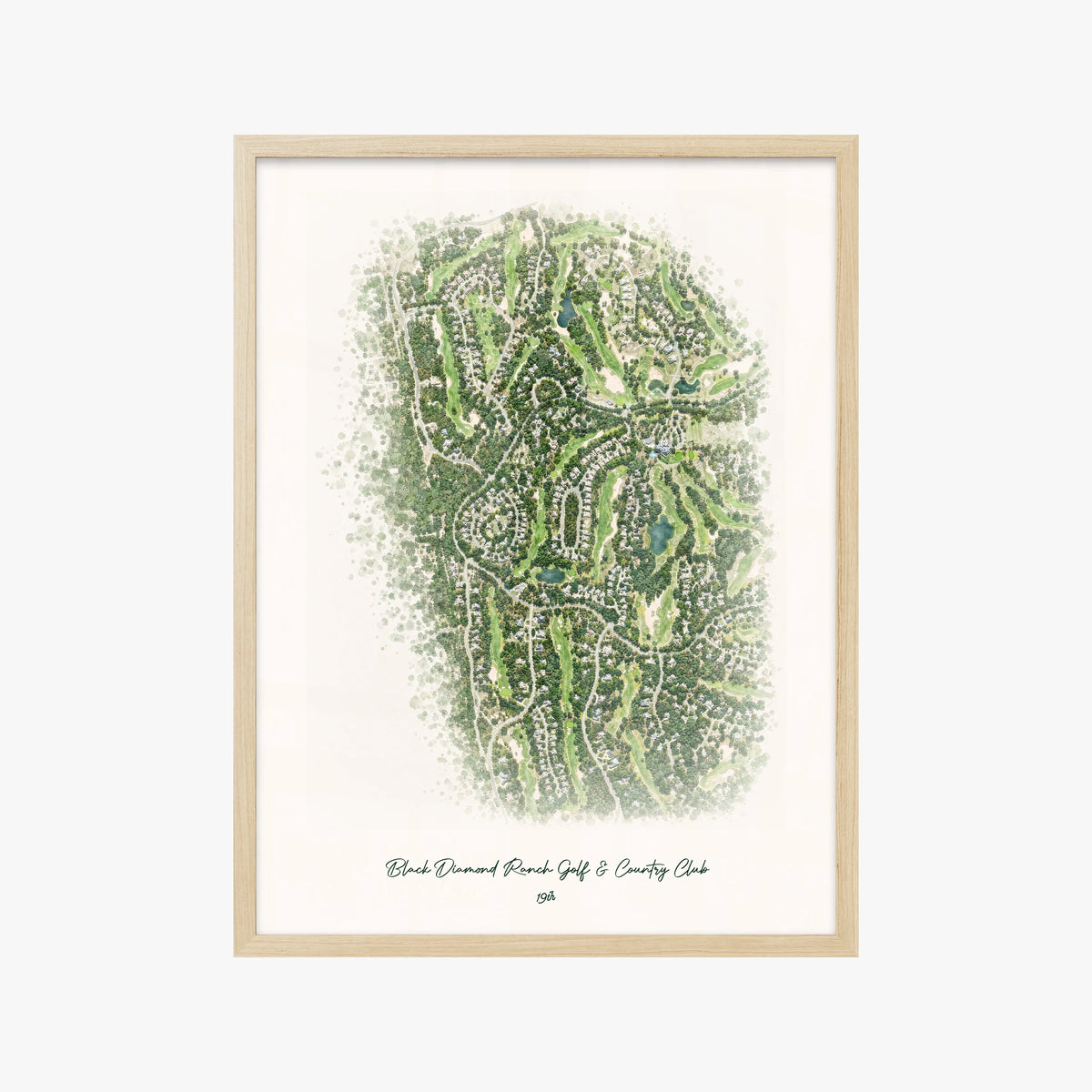Black Diamond Ranch Golf & Country Club wood frame