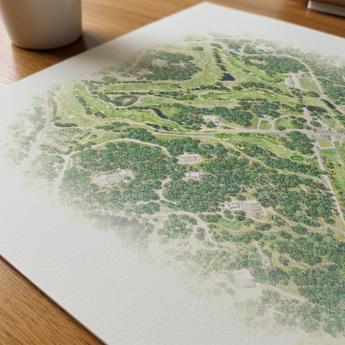 Black Oak Golf Course mockup 4