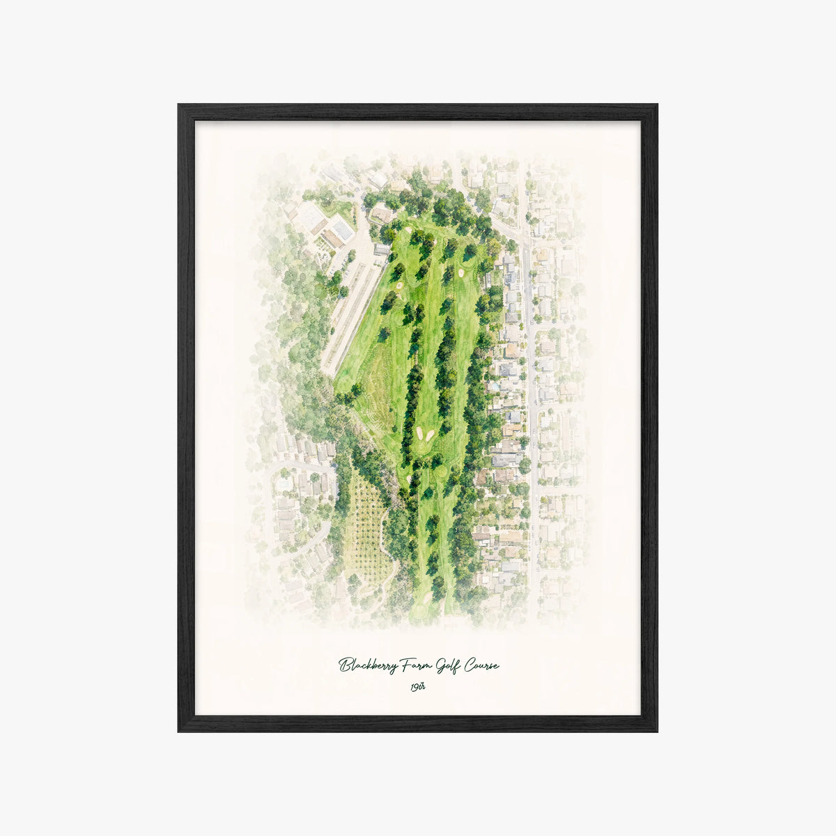 Blackberry Farm Golf Course black frame