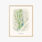 Blue Heron Pines wood frame