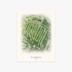 Blue Hill Golf Course printed artwork