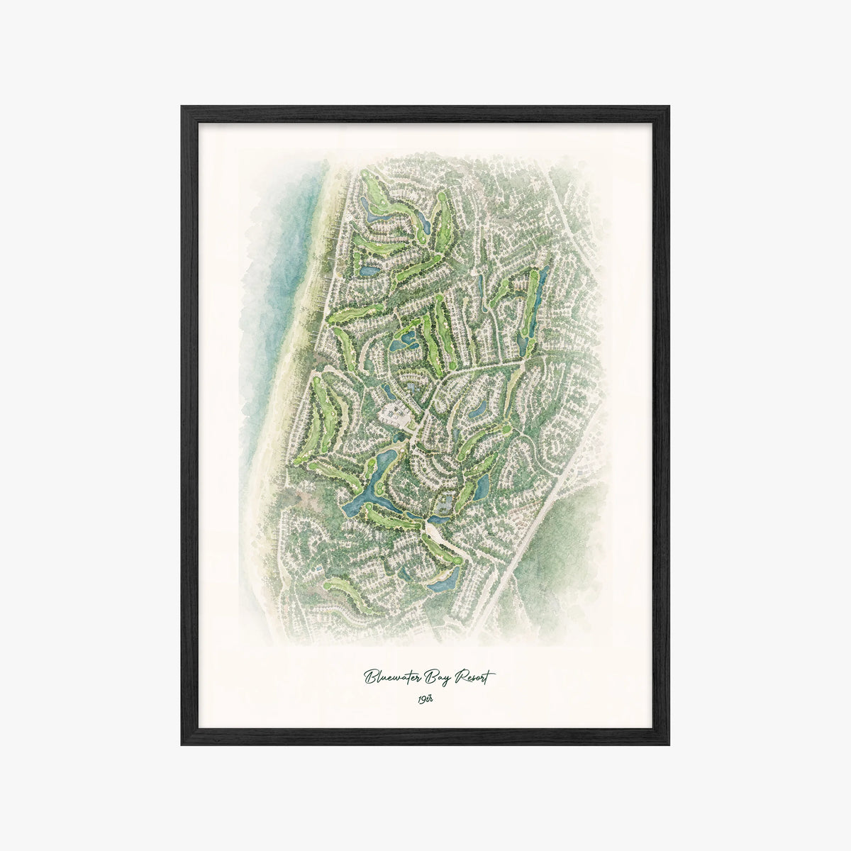Bluewater Bay Resort black frame