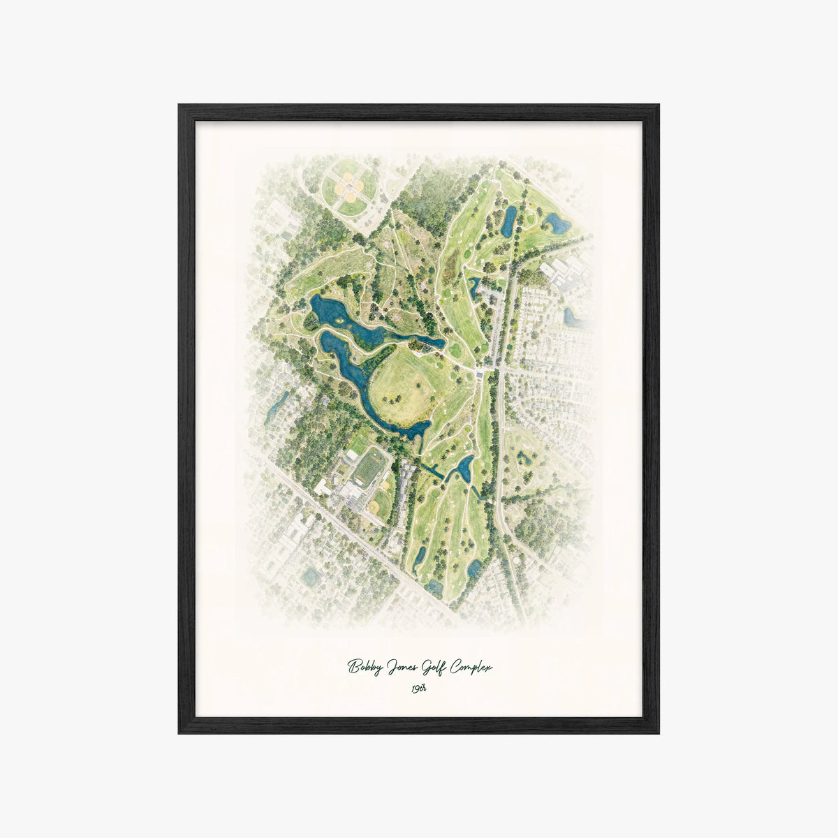 Bobby Jones Golf Complex black frame