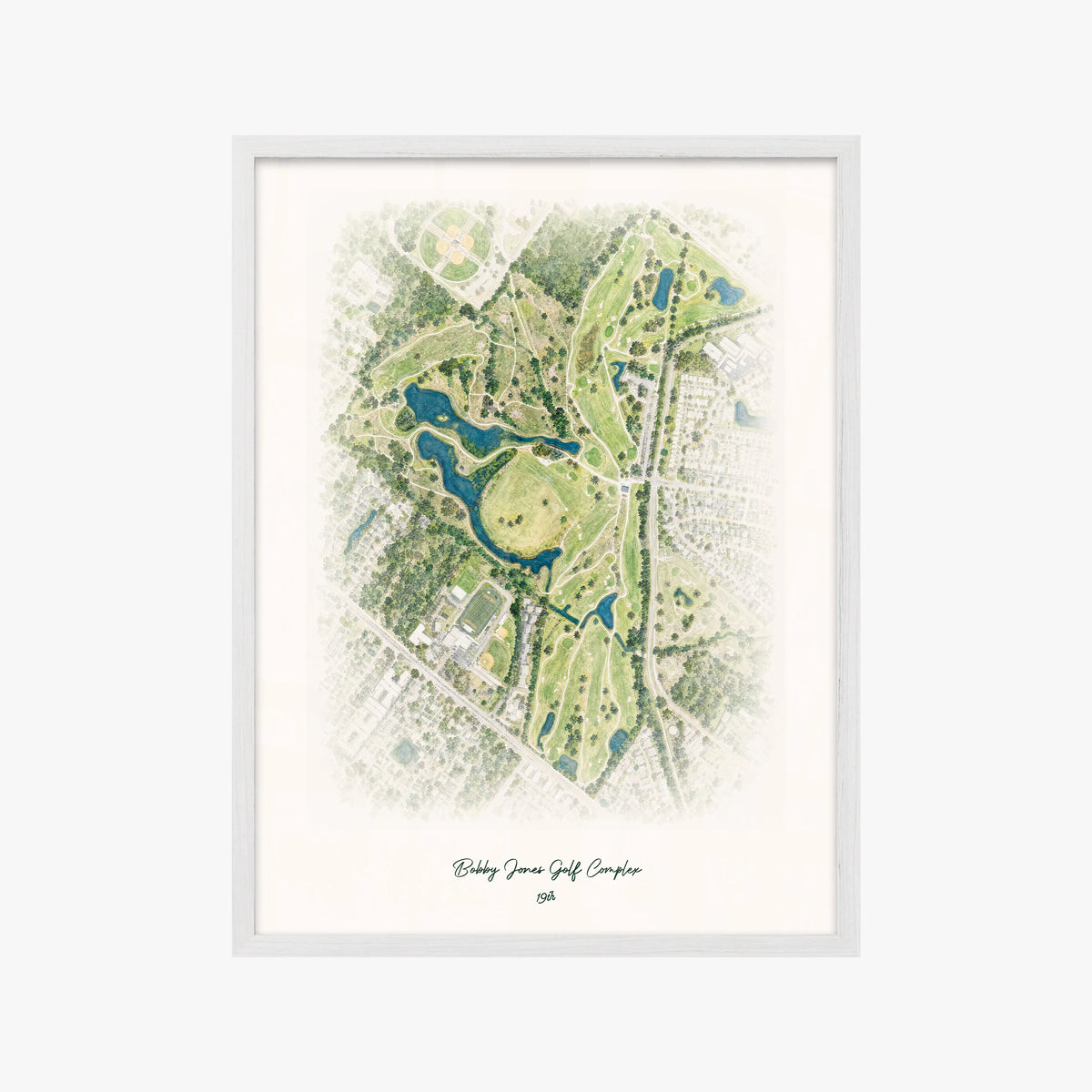Bobby Jones Golf Complex white frame