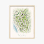 Bodega Harbour Golf Links wood frame