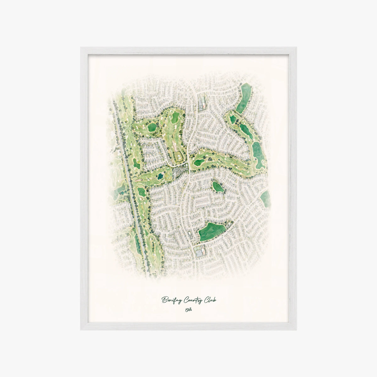 Bonifay Country Club white frame