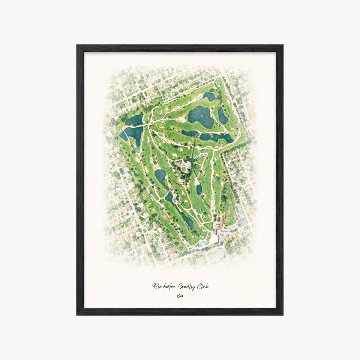 Bradenton Country Club black frame