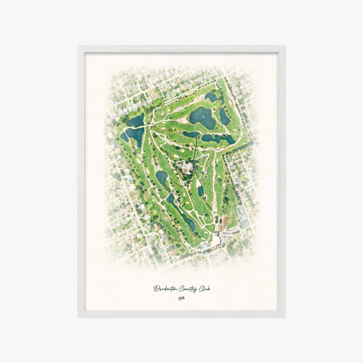 Bradenton Country Club white frame