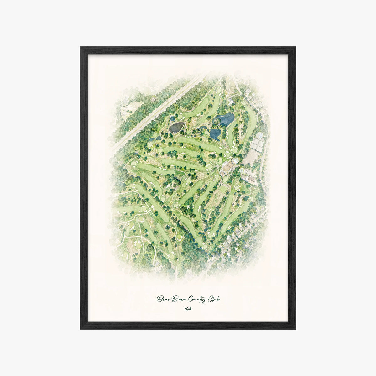 Brae Burn Country Club black frame