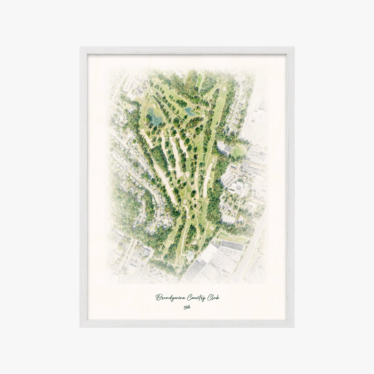 Brandywine Country Club white frame