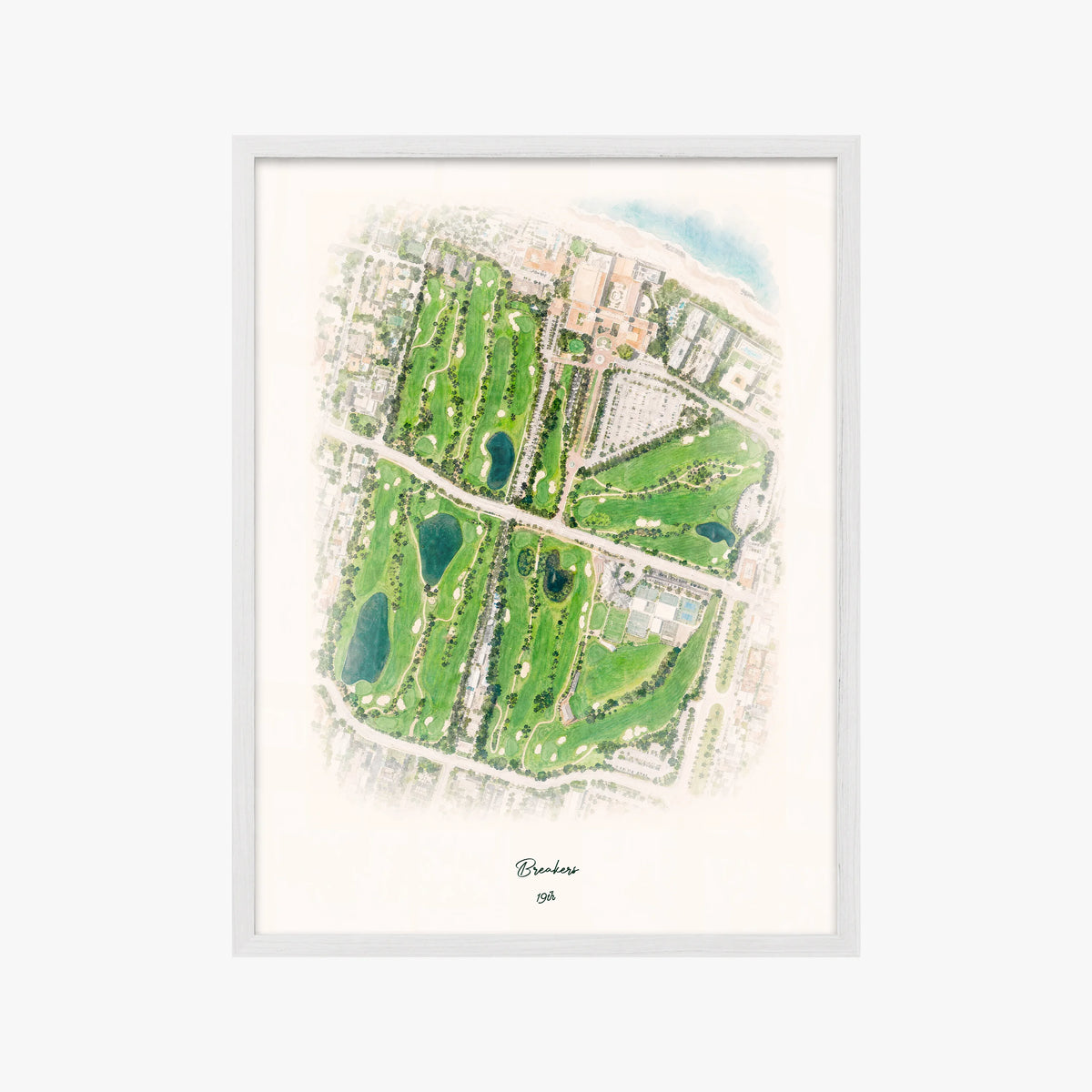 Breakers white frame