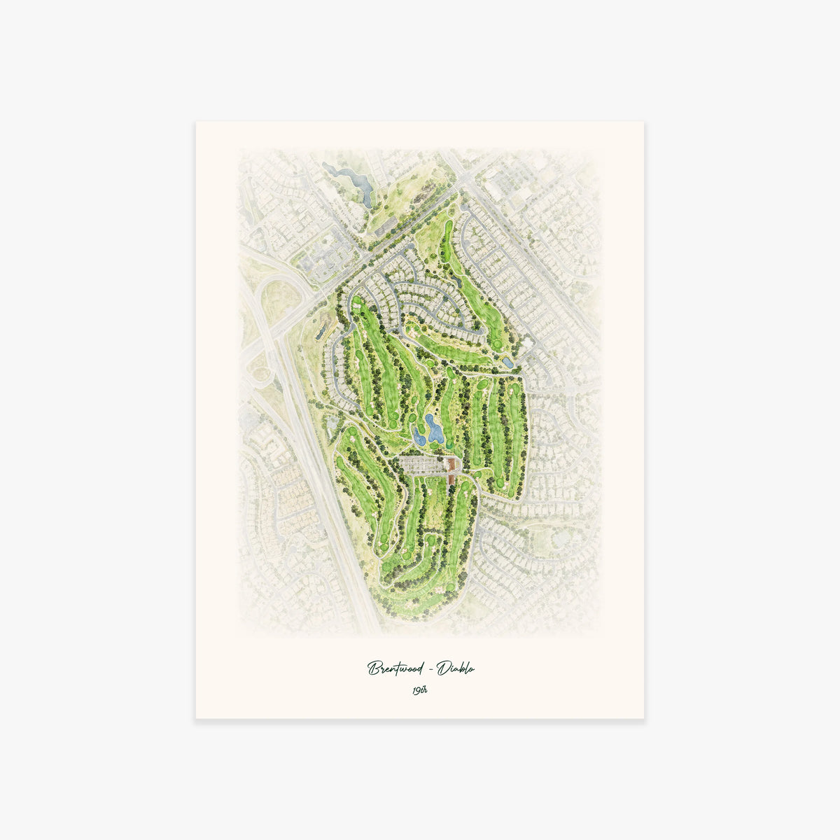 Brentwood - Diablo printed artwork
