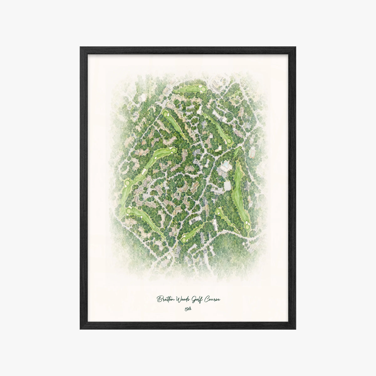Bretton Woods Golf Course black frame