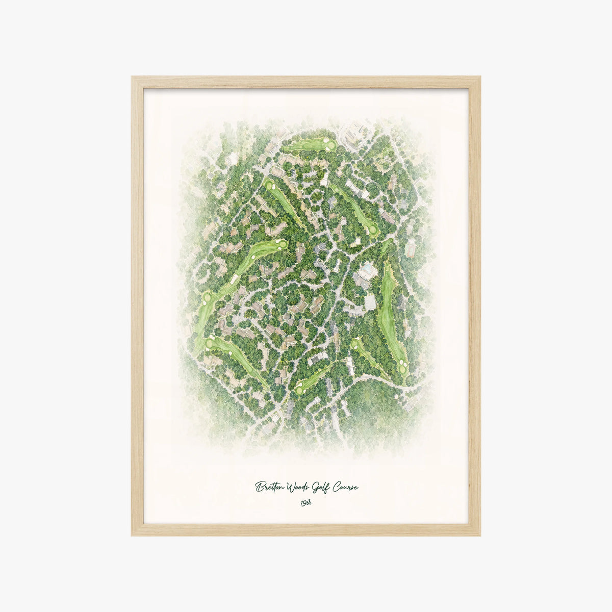 Bretton Woods Golf Course wood frame