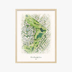 Briar Bay Golf Course wood frame