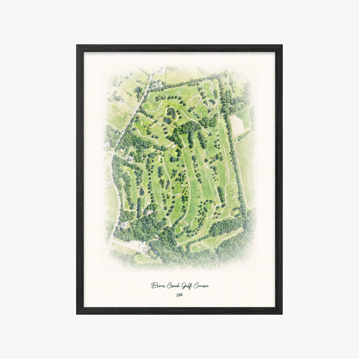 Briar Creek Golf Course black frame