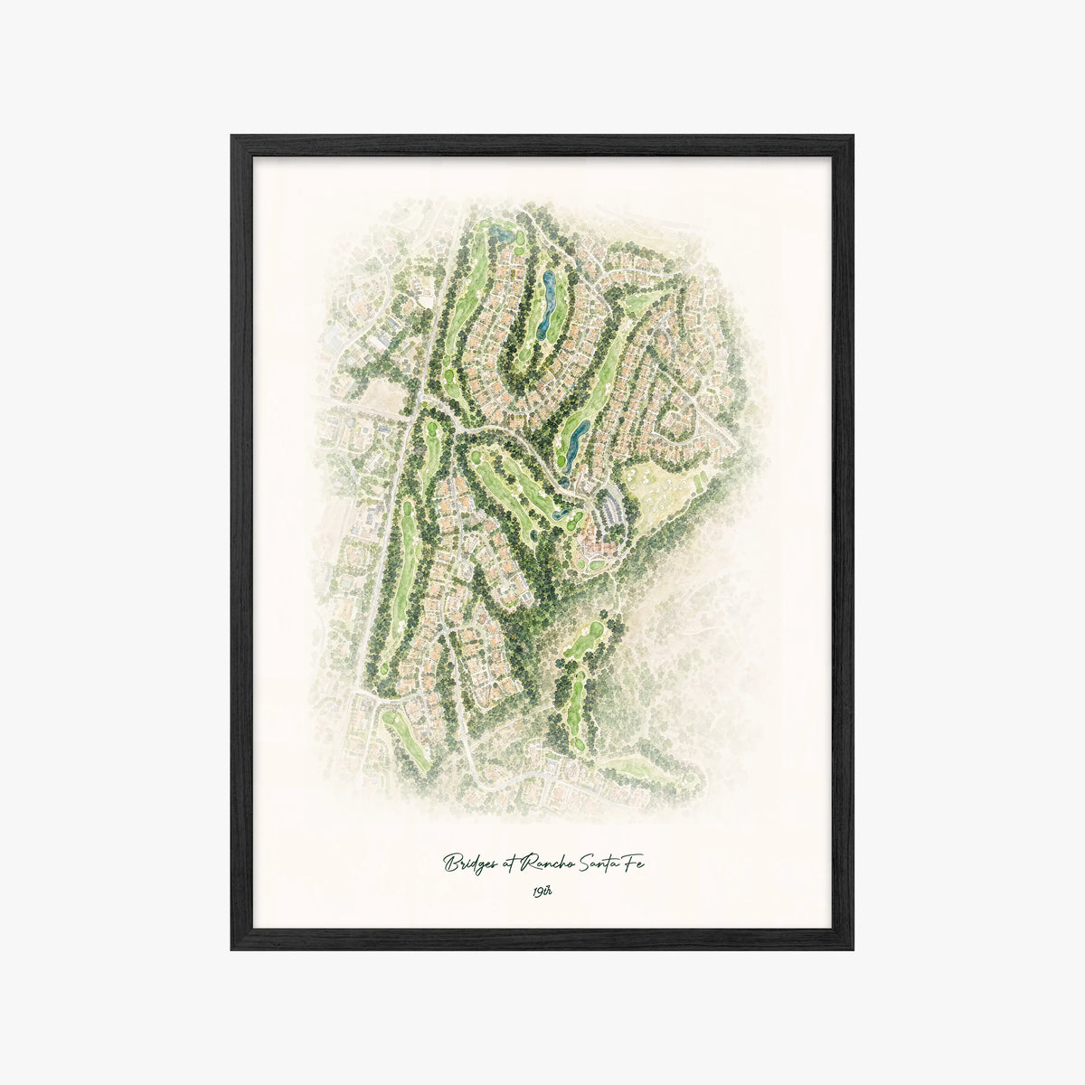 Bridges at Rancho Santa Fe black frame