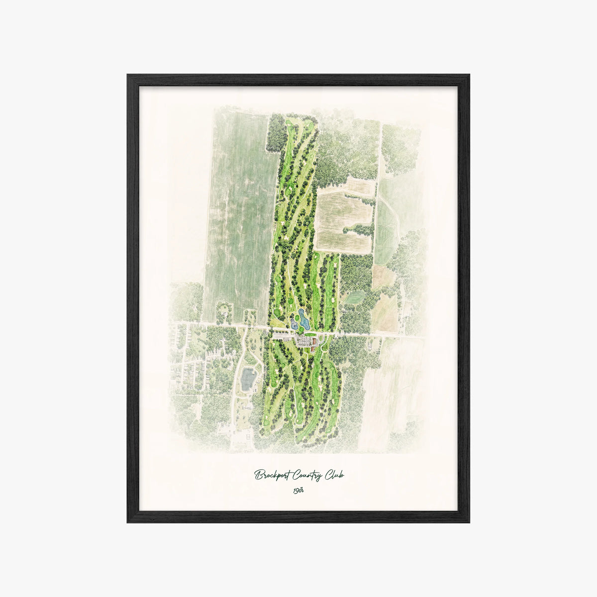 Brockport Country Club black frame