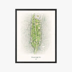 Brookside Golf Club black frame
